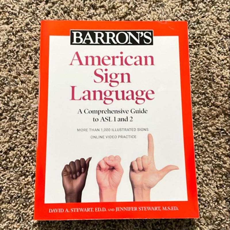 Barron's American Sign Language