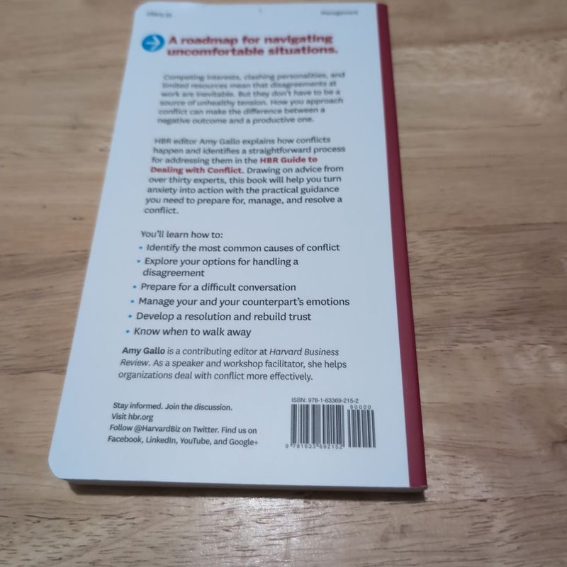 HBR Guide to Dealing with Conflict (HBR Guide Series)