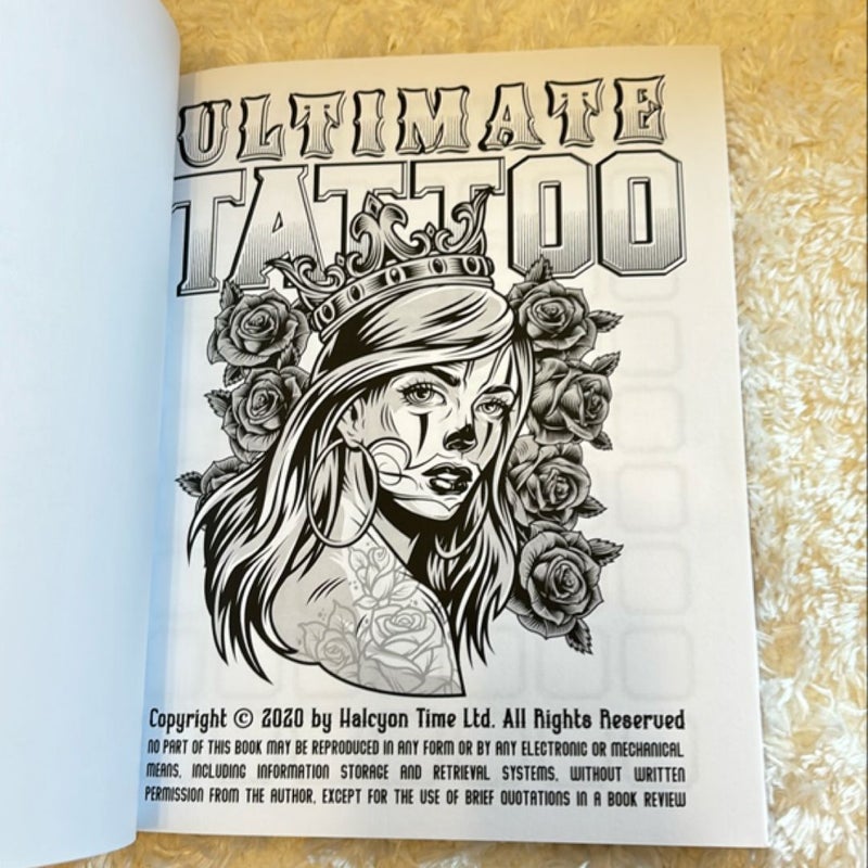 Ultimate Tattoo Coloring Book