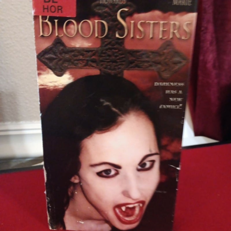 Blood Sisters vintage Vhs 