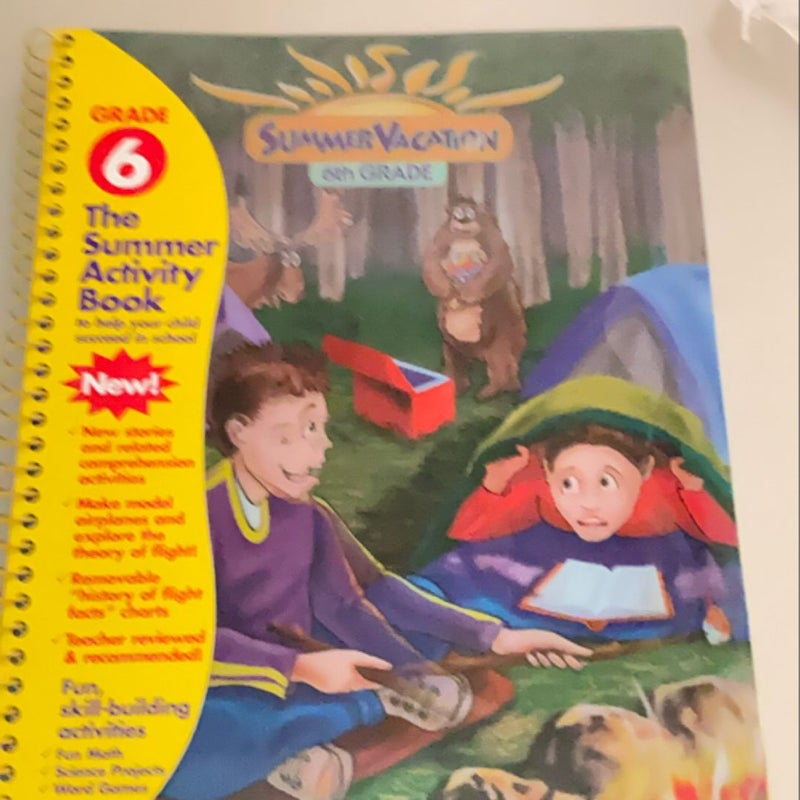 The Summer Activity Book Grade 6