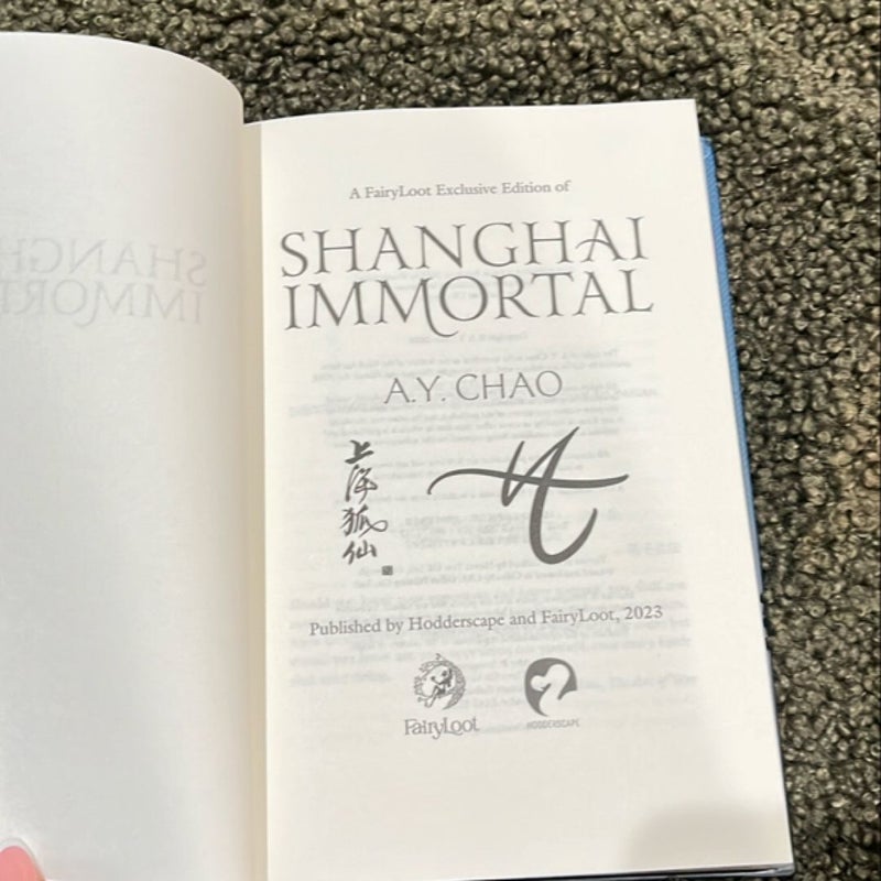 Shanghai Immortal - Fairyloot Edition