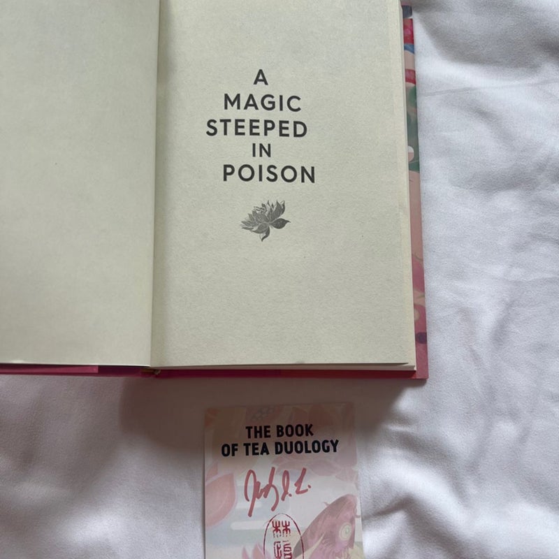 A Magic Steeped in Poison (B&N edition) signed bookplate 