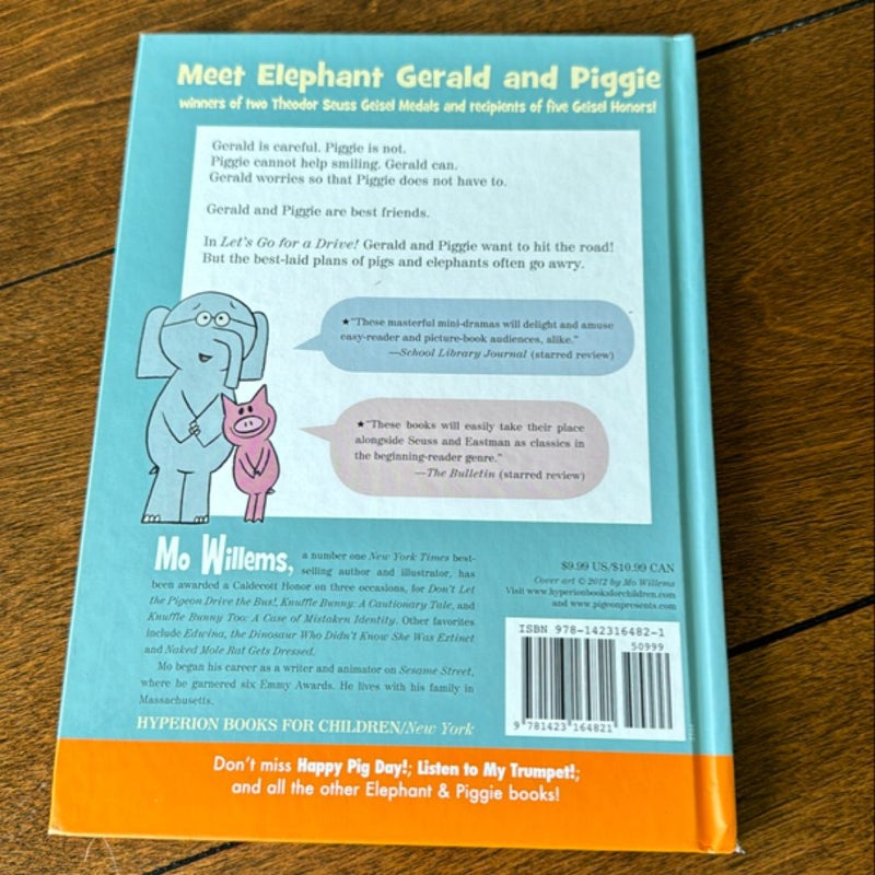 Let's Go for a Drive! (an Elephant and Piggie Book)