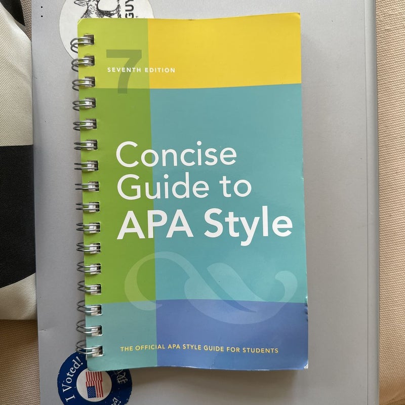 APA Manual 7th Edition Simplified for Easy Citation: Concise APA