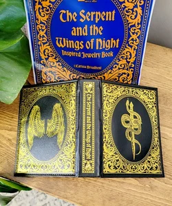 Bookish Box Serpent and the Wings of Night Jewelry Book