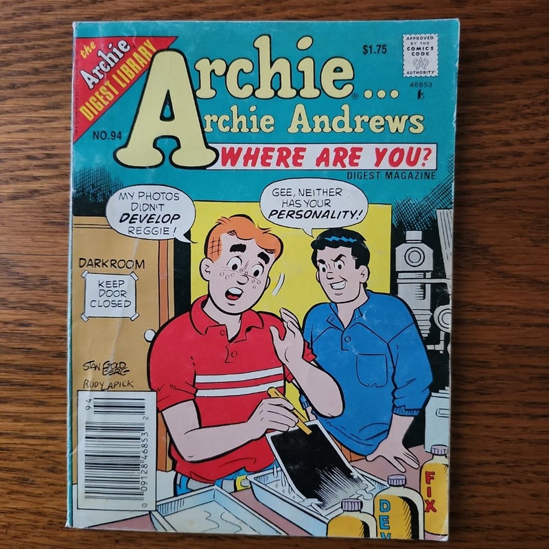 Archie, Betty, Veronica.