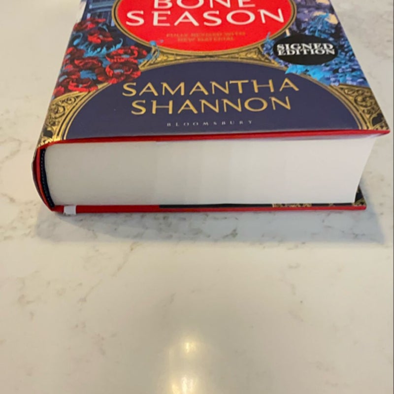 New! Signed! The Bone Season Fully Revised with New Material