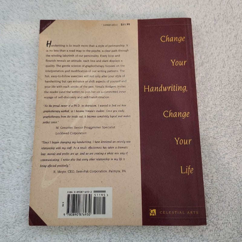 Change Your Handwriting, Change Your Life