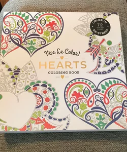 Vive le Color! Hearts (Adult Coloring Book)