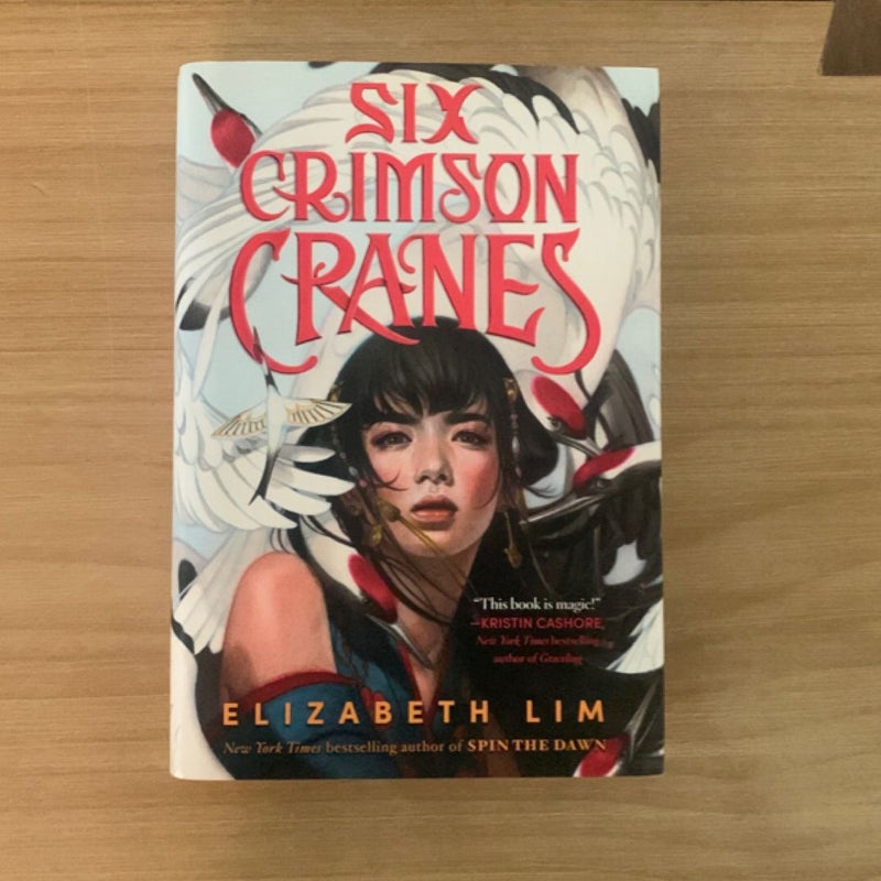 Six Crimson Cranes