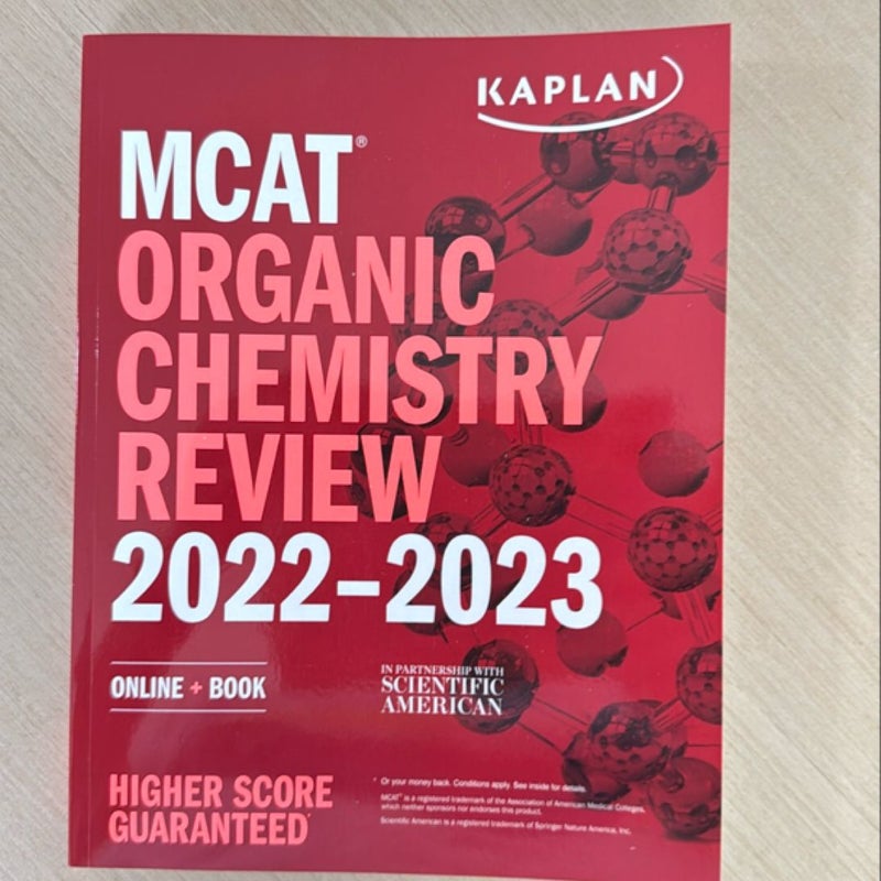 MCAT Organic Chemistry Review 2022-2023