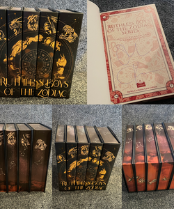 Ruthless Boys of the Zodiac Bookishbox special edition set