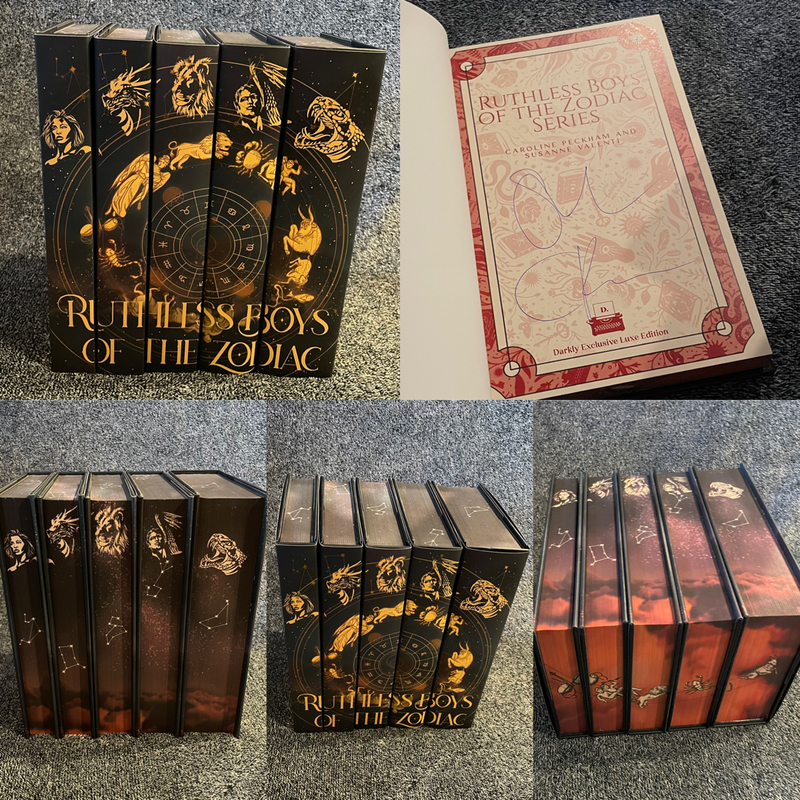 Ruthless Boys of the Zodiac Bookishbox special edition set