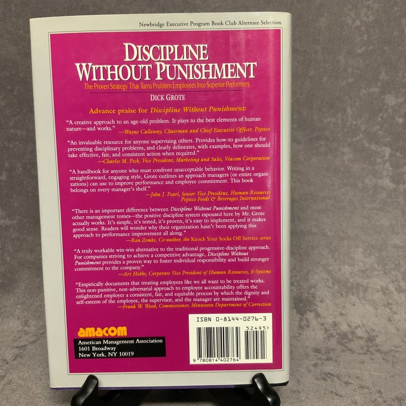 Discipline Without Punishment