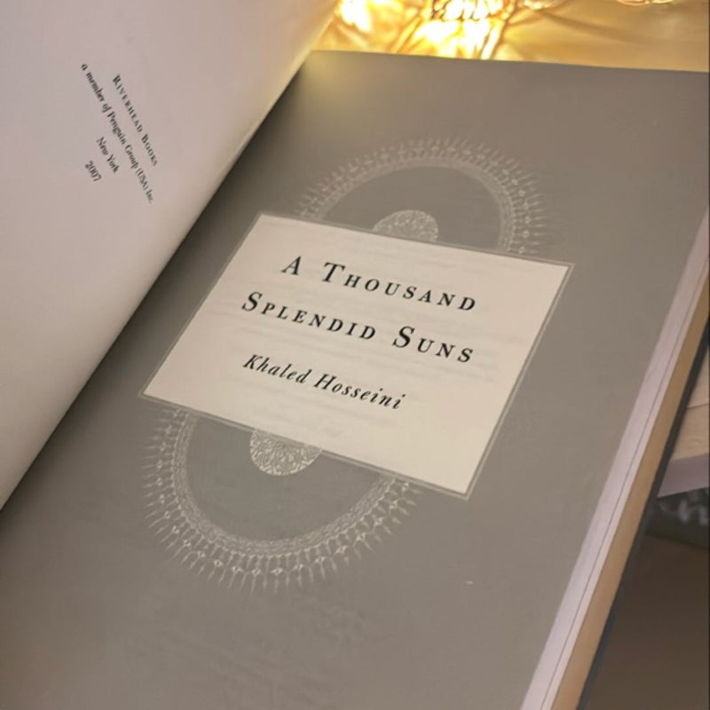 A Thousand Splendid Suns