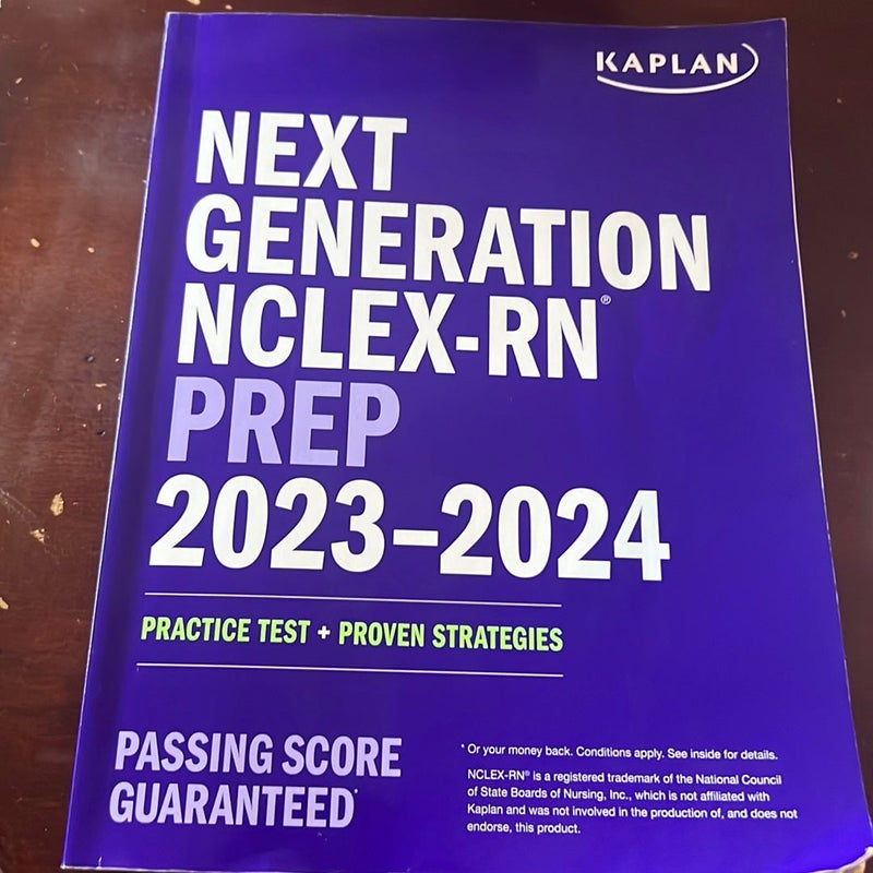 Next Generation NCLEX-RN Prep 2023-2024