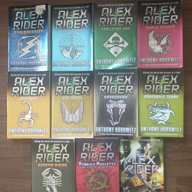 Alex Rider Books 1-11