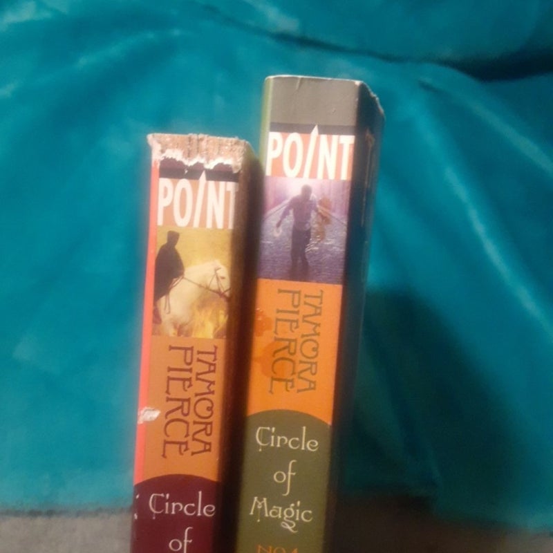 Circle Of Magic 3 Book Set Lot By Tamora Pierce, Books 2,3,4, Tris, Daja, Briar