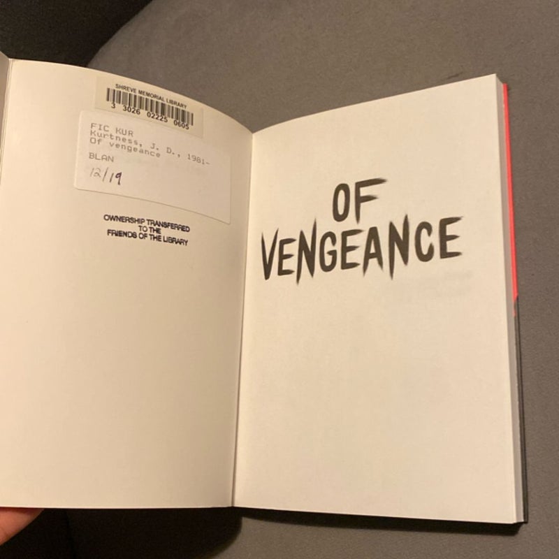 Of Vengeance