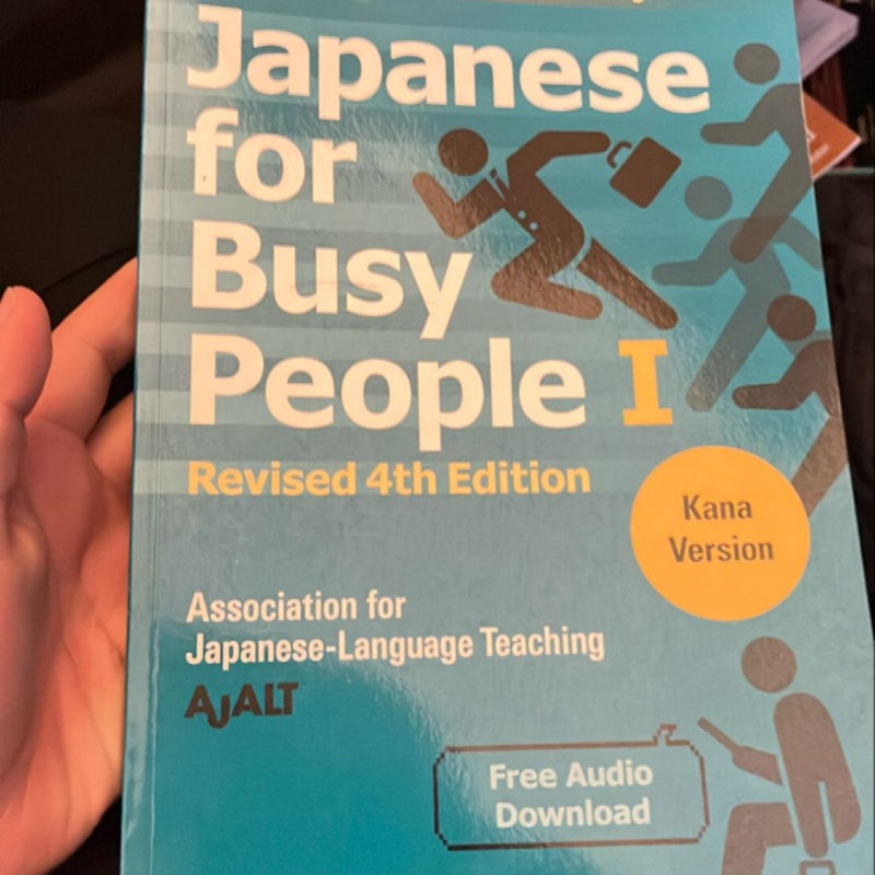 Japanese for Busy People Book 1: Kana