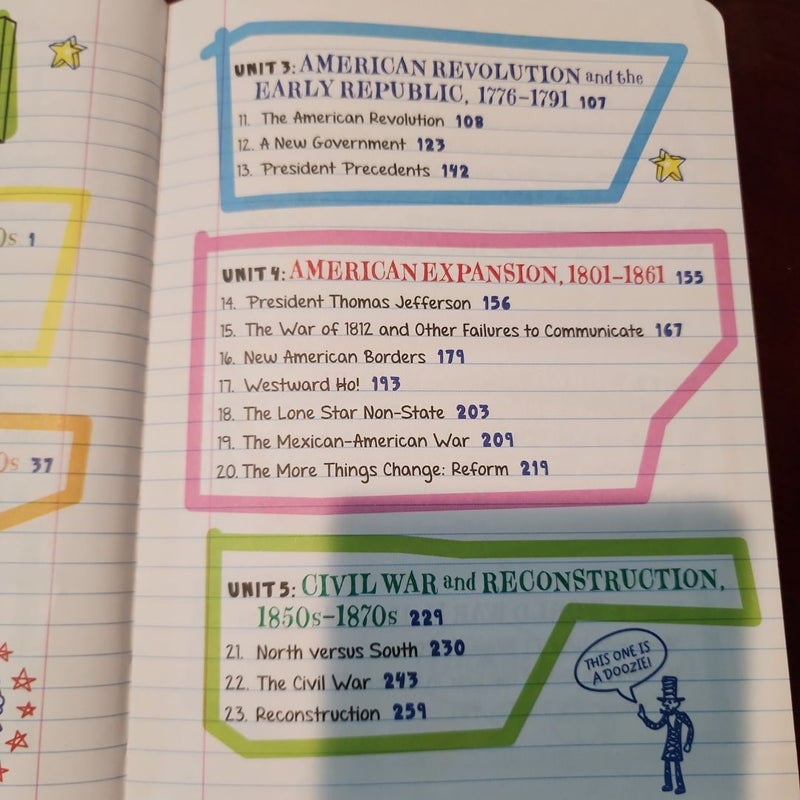 Everything You Need to Ace American History in One Big Fat Notebook