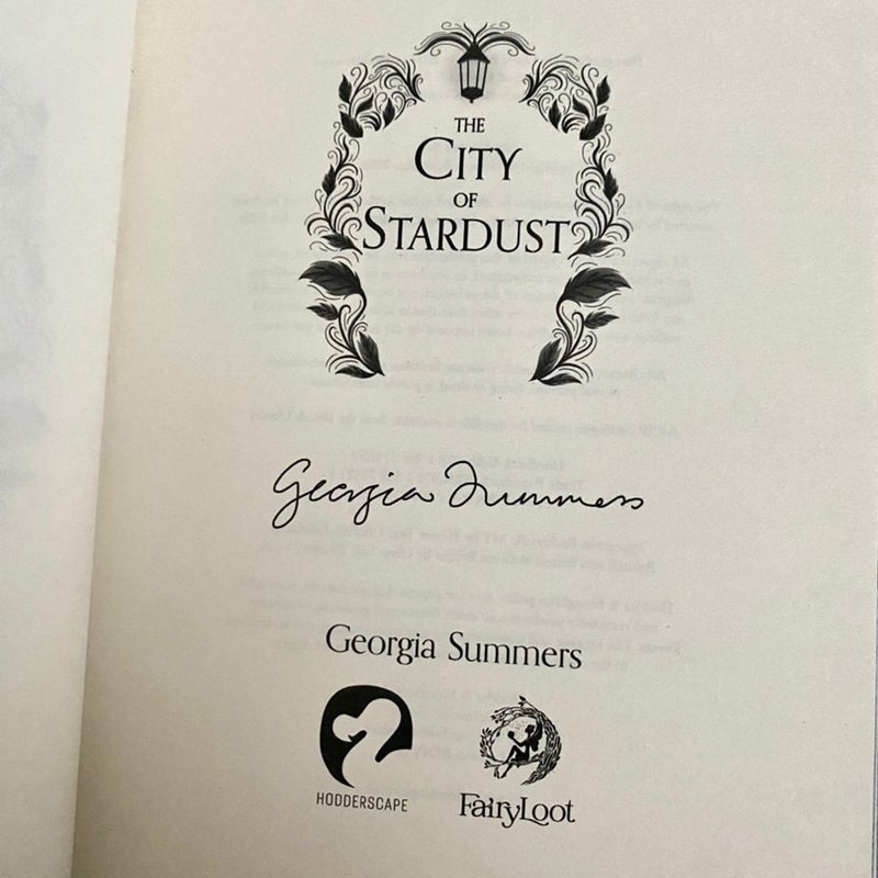 The City of Stardust Fairyloot Exclusive