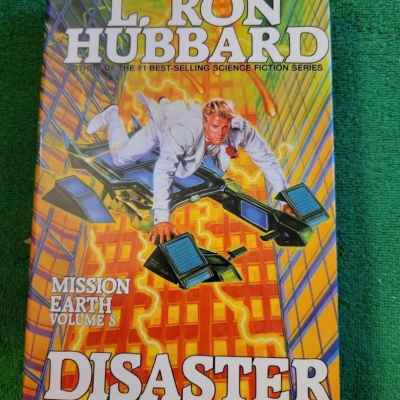 Disaster By L. Ron Hubbard (1987, book club) Hardcover Mission Earth Vol. 8