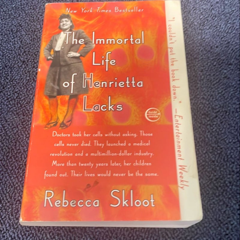 Immortal life of Henrietta Lacks