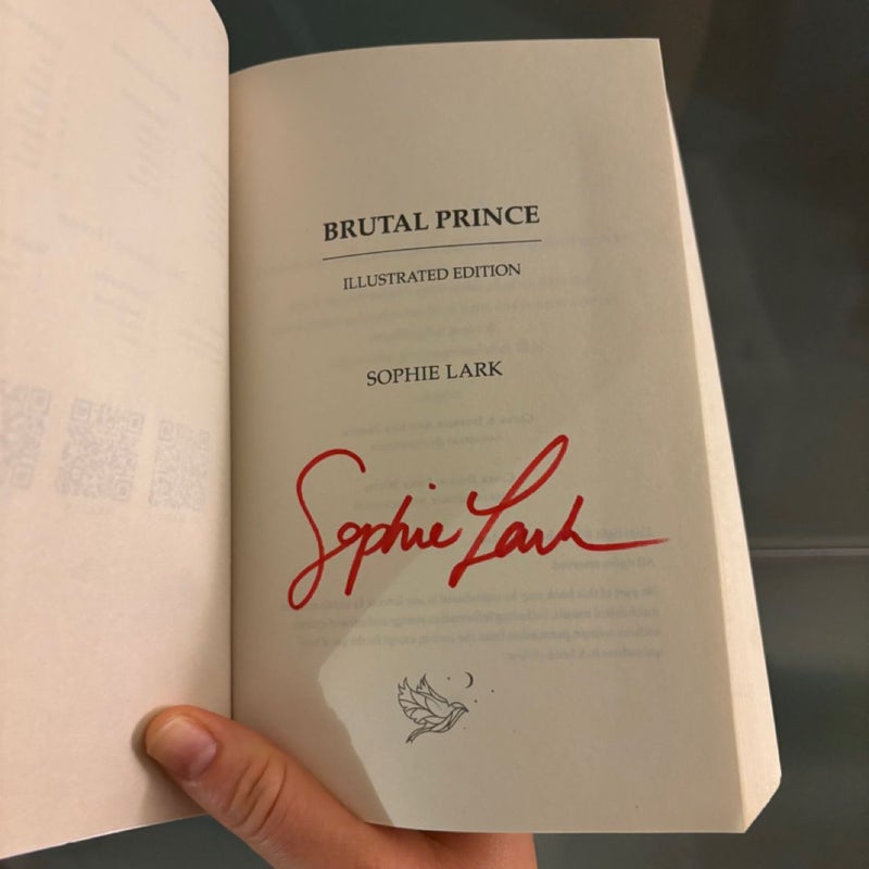 Signed indie OOP Brutal Birthright series by Sophie Lark