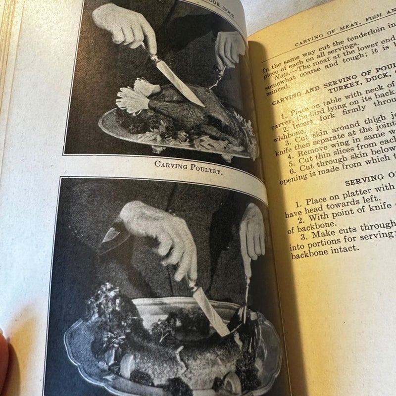 Canadian Cook Book by Nellie Lyle Pattinson 1923 RARE Vintage Cookbook 