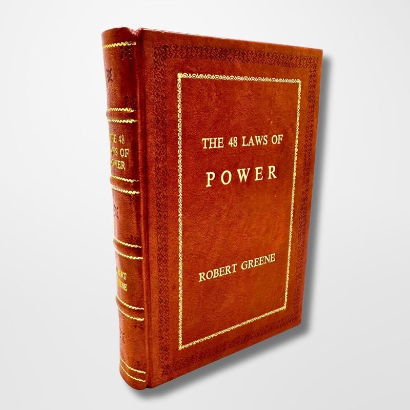 The 48 Laws of Power by Robert Greene Leather-Bound
