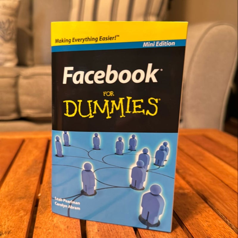 Facebook for Dummies