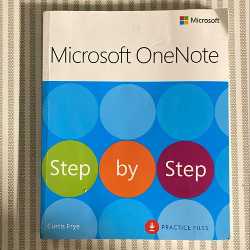 Microsoft OneNote Step by Step