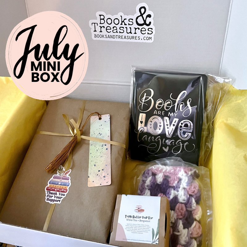 July Mini Bookish Box Blind Date with a Book