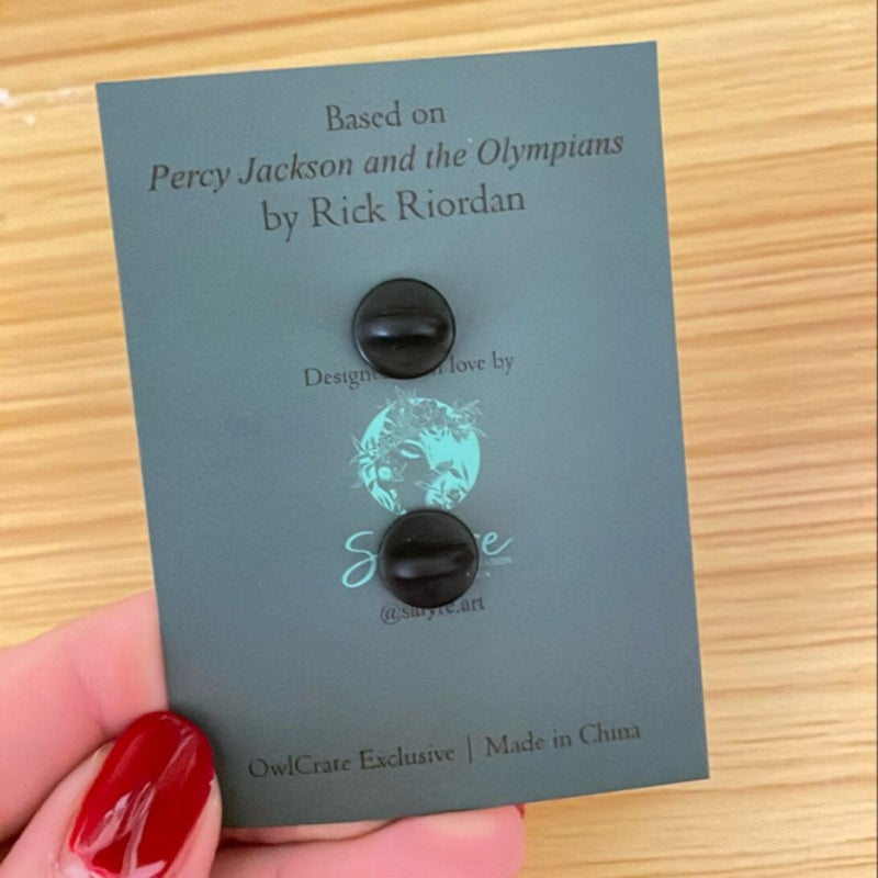 Percy Jackson Book Pin