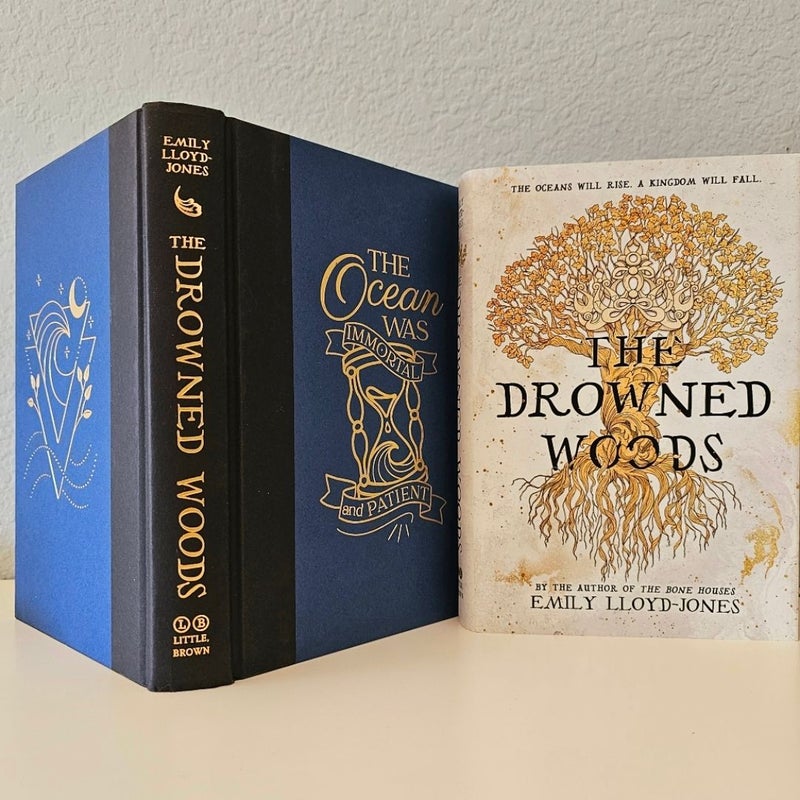 Owlcrate The Drowned Woods Signed Special First Edition