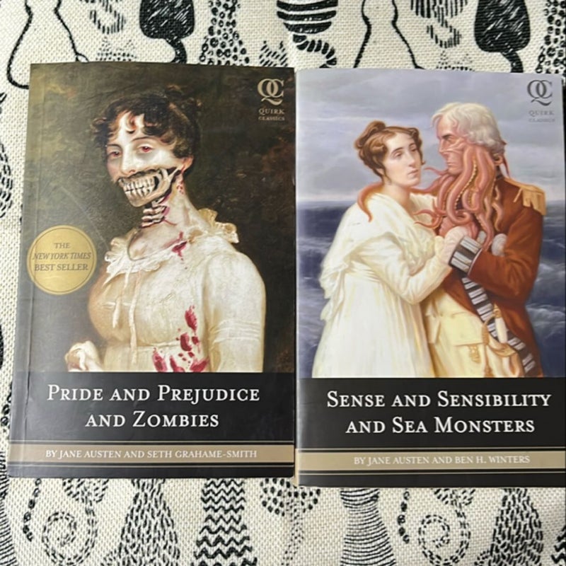 Pride And Prejudice And Zombies, Sense And Sensibility And Sea Monsters