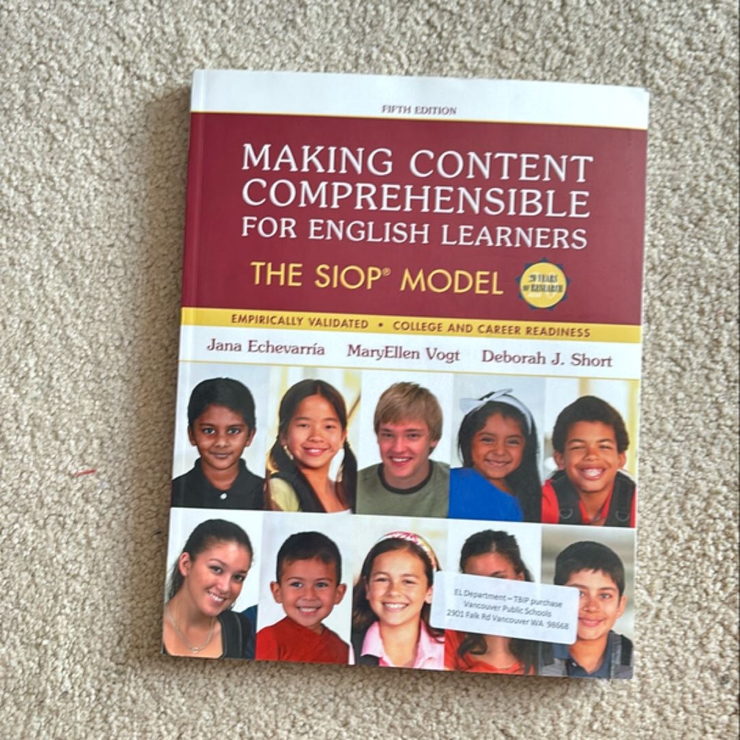 Making Content Comprehensible for English Learners