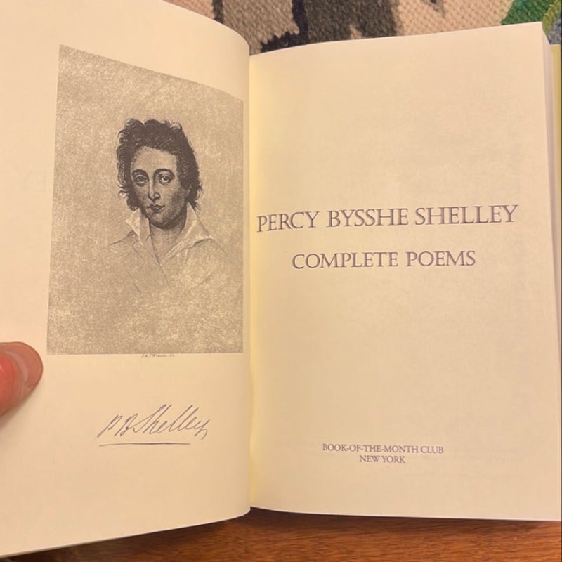 Percy Bysshe Shelley: Complete Poems