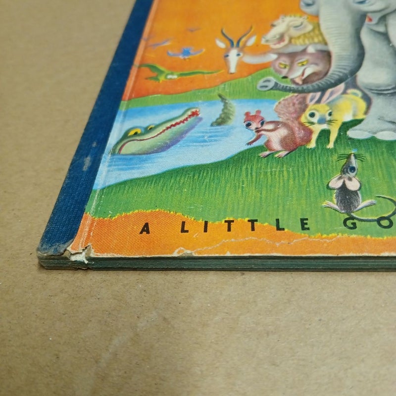 A Day in The Jungle A Little Golden Book vintage 1943