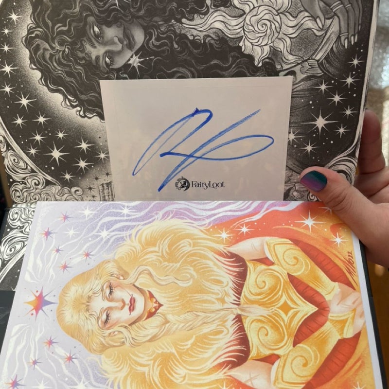 The Ones We Burn (signed FairyLoot version)