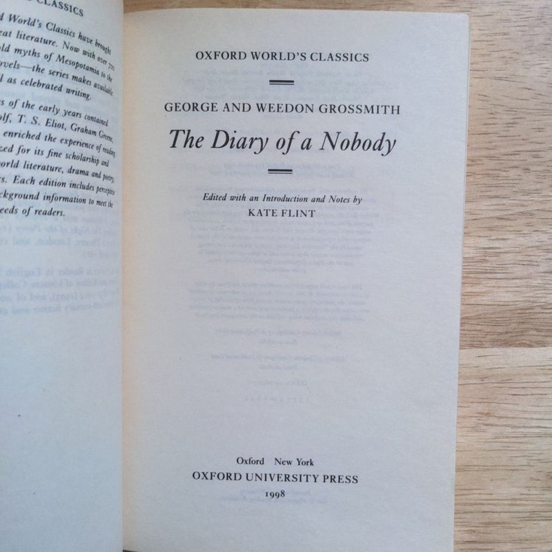 The Diary of a Nobody