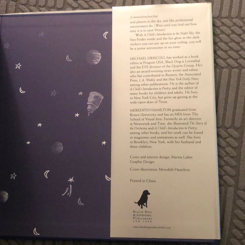 A Child's Introduction to the Night Sky