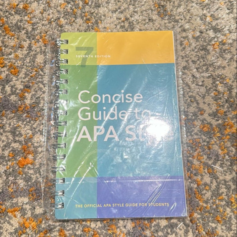 Concise Guide to APA Style