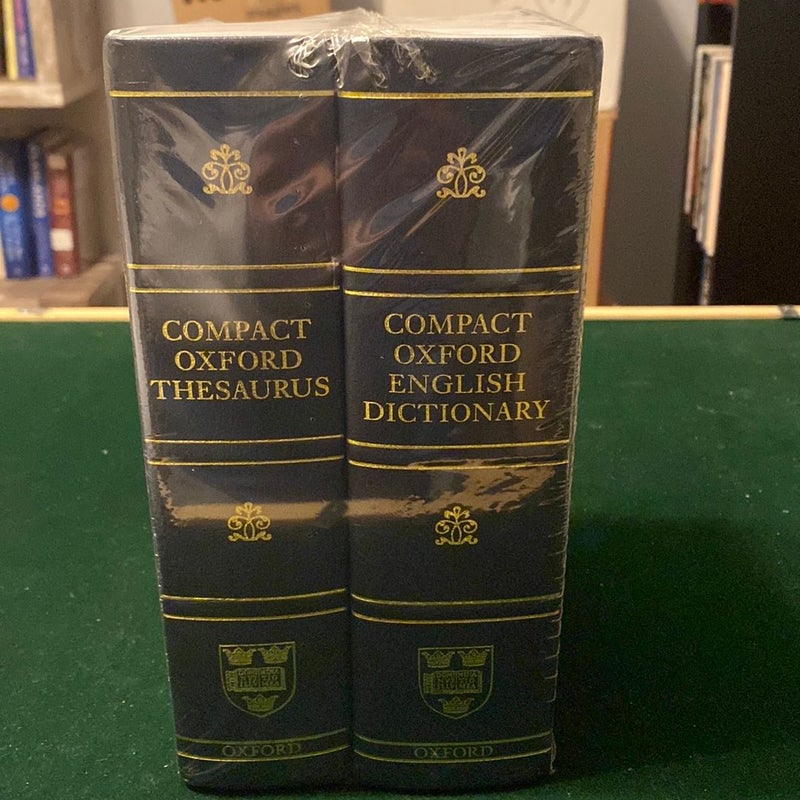 Compact Oxford English Dictionary and Compact Oxford Thesaurus by