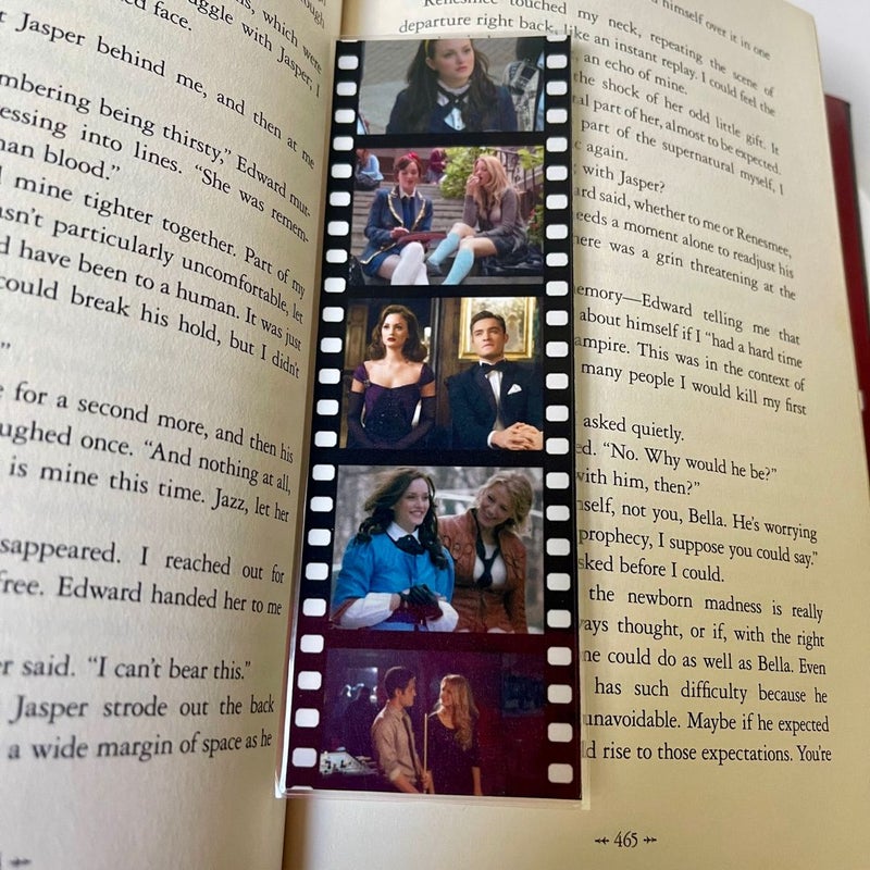 Gossip Girl film bookmark 