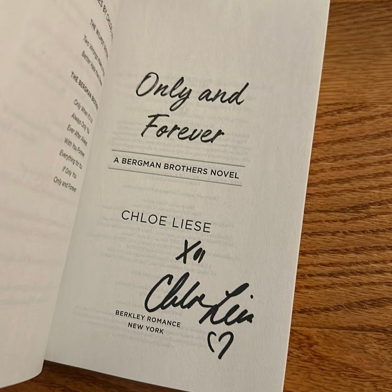 Only and Forever- signed & with Art