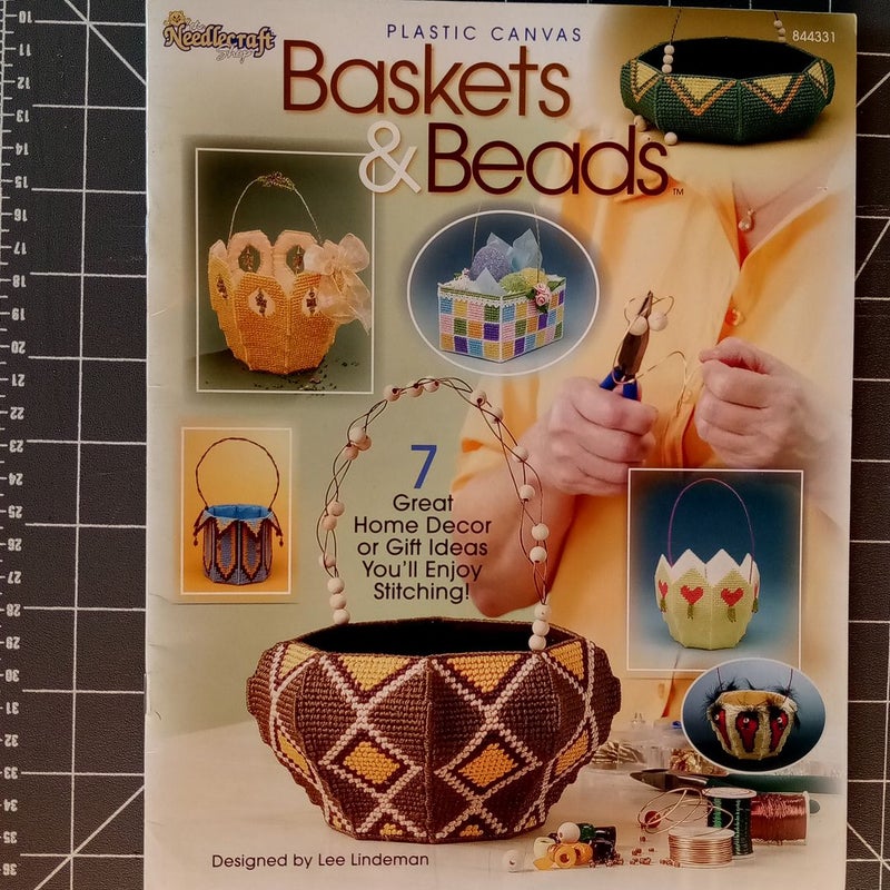 Baskets & Beads Plastic Canvas Pattern