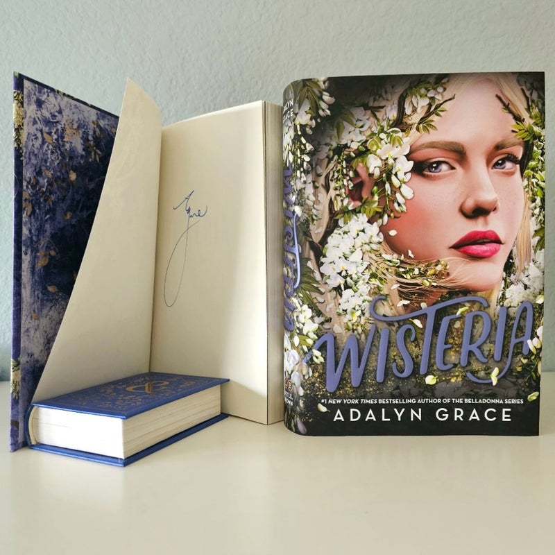 Wisteria Brand New SIGNED by Adalyn Grace FIRST Edition (Belladonna Series)